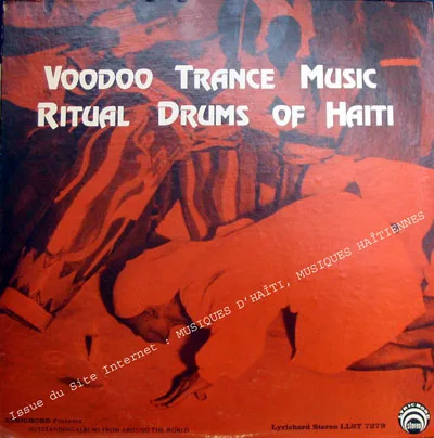 Pochette de « Voodoo Trance Music » (Ritual Drums of Haïti)