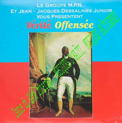 Pochette de « Le Groupe M.p.n. et Jn-Jacques Dessalines Junior (titre à vérifier) » (Le Groupe M.p.n. et Jn-Jacques Dessalines Junior)