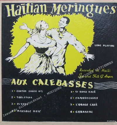 Pochette de « Aux Calebasses » (Haïtian Meringues)