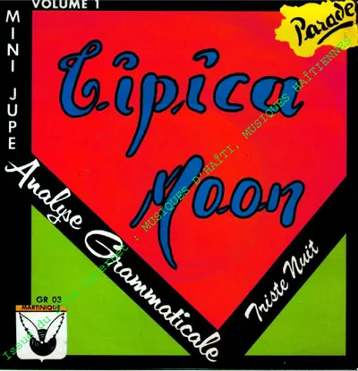 Pochette de « Analyse Grammaticale » (Tipica-Moon)