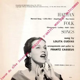 Image liée à « Haitian Folk Songs » (Haitian Folk Songs)