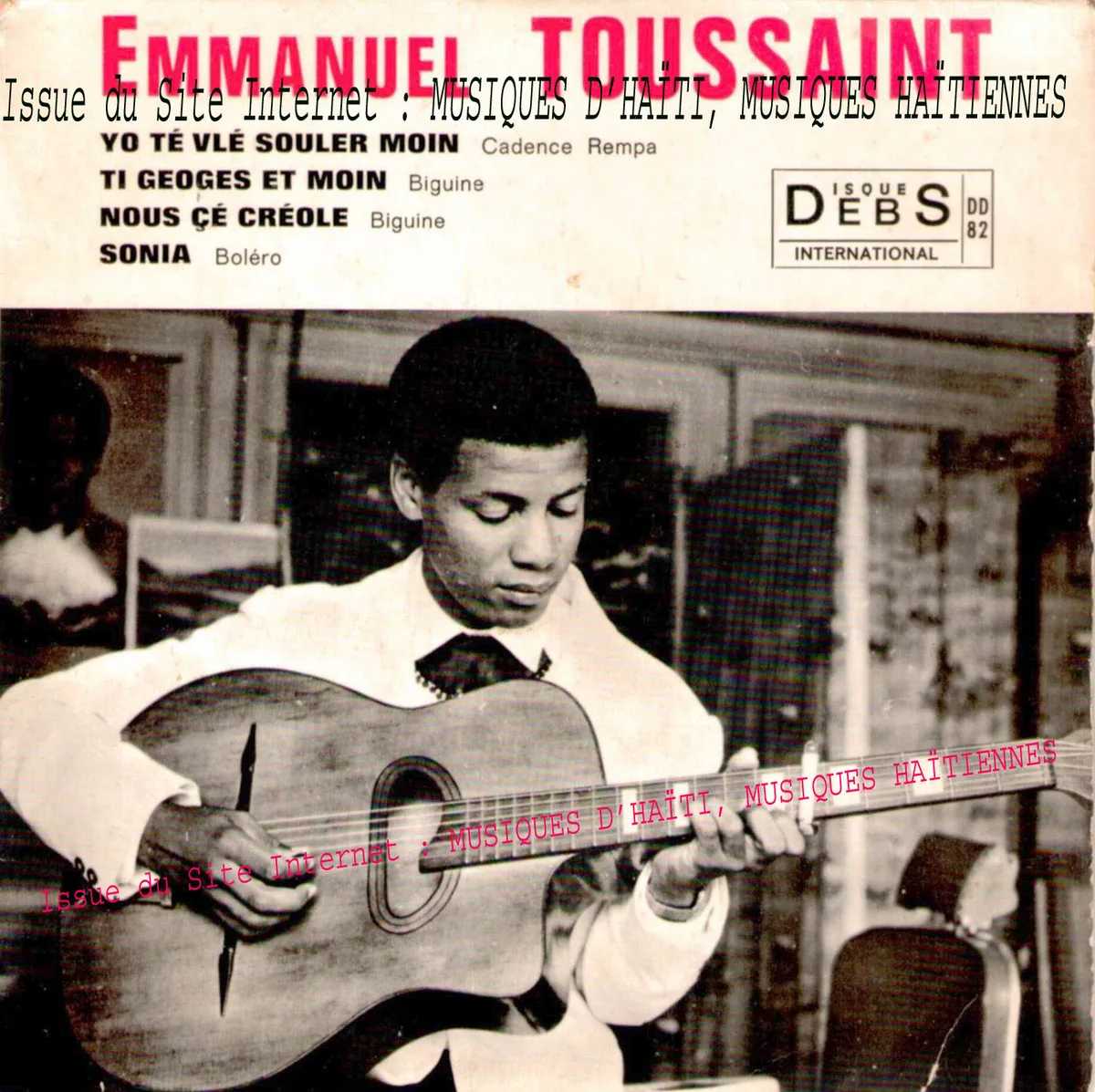 Pochette de « Emmanuel Toussaint — Disque 2 » (Emmanuel Toussaint)