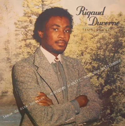 Pochette de « Témoignage » (Rigaud Duverne)