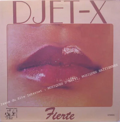 Pochette de « Fierte » (Djet-X)