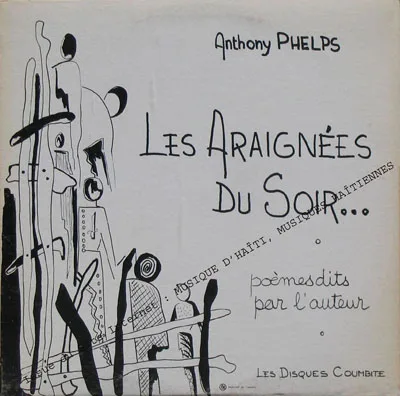 Pochette de « Les Araignées du Soir ... » (Anthony Phelps)