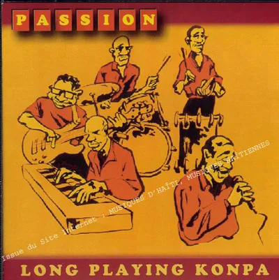 Pochette de « Long Playing Konpa » (Passion Kompa)