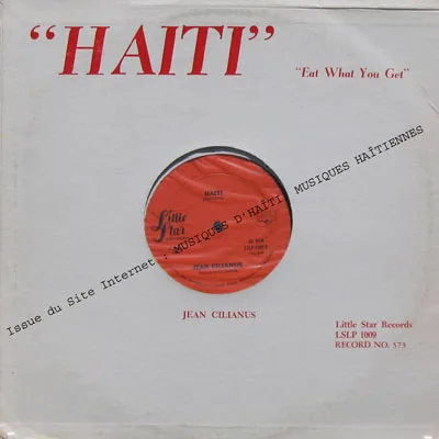 Pochette de « Haïti » (Jean Cilianus)