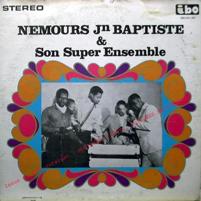 Pochette de « Nemours Jn. Baptiste & Son Super Ensemble » (Ensemble Nemours Jean-Baptiste)