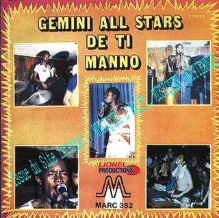 Pochette de « Gemini All Stars De Ti Manno » (Gemini All Stars De Ti Manno)