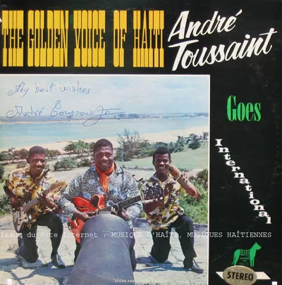 Pochette de « The Golden Voice of Haïti » (Andre Toussaint)