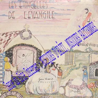 Pochette de « Jesus Vivant » (Les Etincelles De L'Evangile)