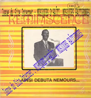 Image liée à « Authentic "haïtian Merengues" » (Ensemble Nemours Jean-Baptiste)