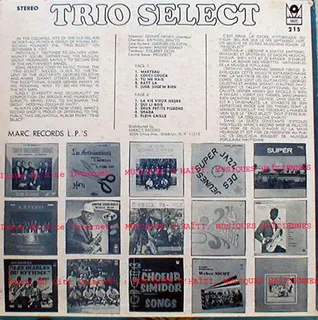 Image liée à « Haiti - Plein Caille » (Trio Select)