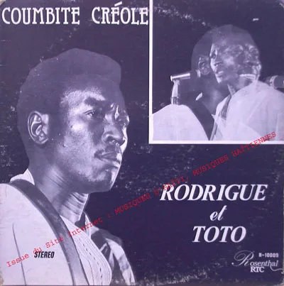 Pochette de « Rodrigue et Toto » (Coumbite Créole)