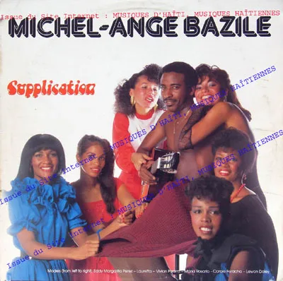 Pochette de « Supplications » (Michel-Ange Bazile)