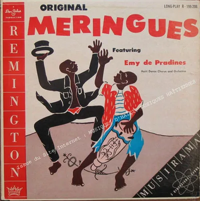Pochette de « Original Meringues » (Emy de Pradines)