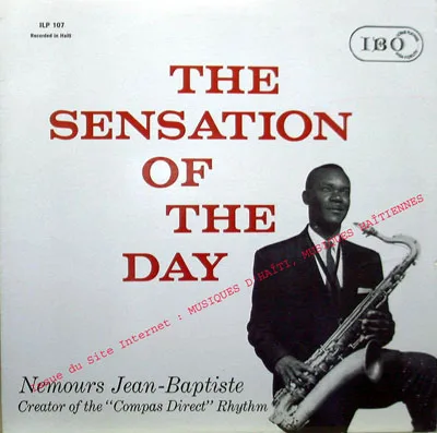 Pochette de « The Sensation of the Day » (Ensemble Nemours Jean-Baptiste)