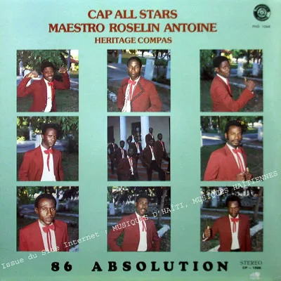 Pochette de « Heritage Compas » (Cap All Stars)