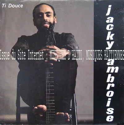 Pochette de « Ti Douce » (Jacky Ambroise)