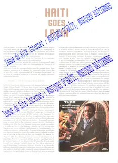 Image liée à « Haïti Goes Latin (titre à vérifier) » (Haïti Goes Latin)