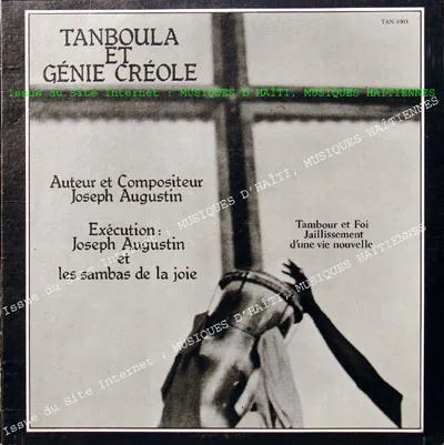 Pochette de « Tambour et Foi, Jaillissement d'Une Vie Nouvelle. » (Joseph Augustin)