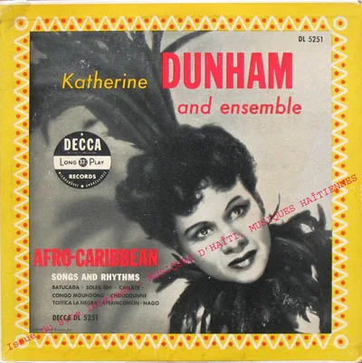 Pochette de « Afro - Caribbean Songs and Rhythms » (Katherine Dunham)