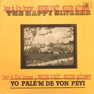 Pochette de « Yo Pale'm de Yon Peyi » (The Happy Singers)
