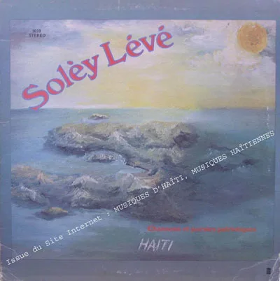 Pochette de « Chansons et Poésies Patriotiques » (Solèy Lévé)