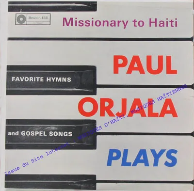 Pochette de « Plays : Favorite Hymns and Gospel Songs » (Paul Orjala)
