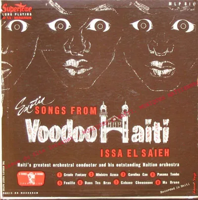 Pochette de « Exotic Songs From Voodoo Haïti » (Issa El Saïeh)