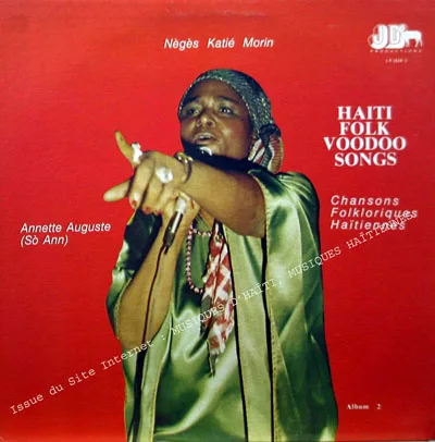 Pochette de « Neges Katie Morin » (Haïti Folk Voodoo Songs)