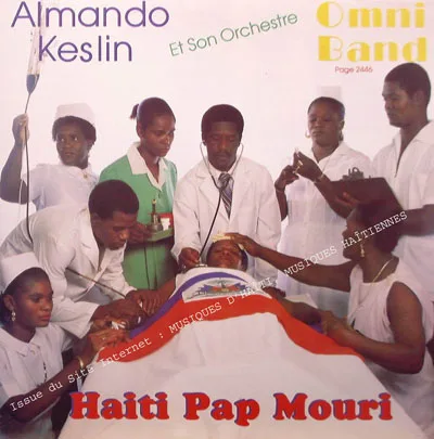 Pochette de « Haïti Pap Mouri » (Omni Band D'Haiti)