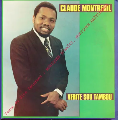 Pochette de « Verite Sou Tambou » (Claude Montreuil)