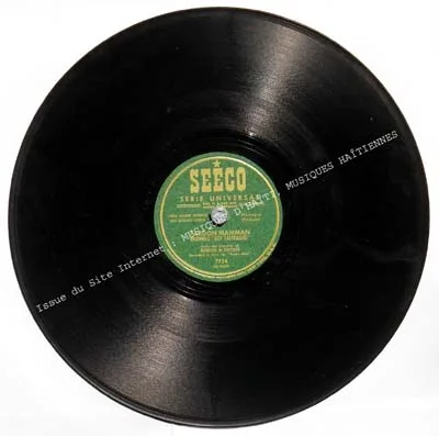 Pochette de « A Pali Papa / Pardon Mamman » (Ensemble Nemours Jean-Baptiste)