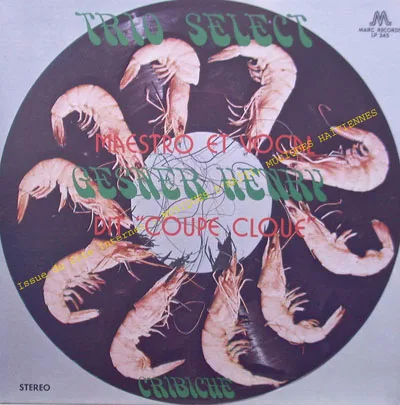 Pochette de « Cribiche » (Trio Select)