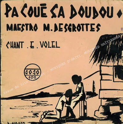 Pochette de « Pa Coue Ça Doudou » (Michel Desgrottes)