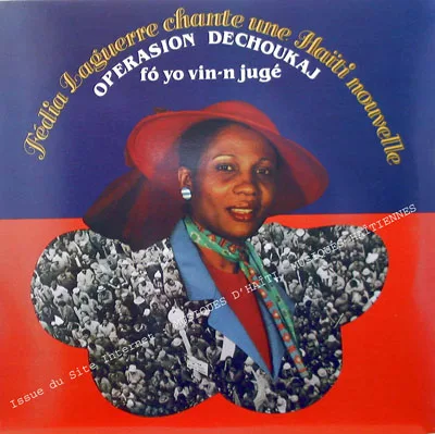 Pochette de « Operasion Dechoukaj » (Fedia Laguerre)