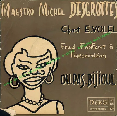 Pochette de « Ou Pas Bijioul » (Michel Desgrottes)