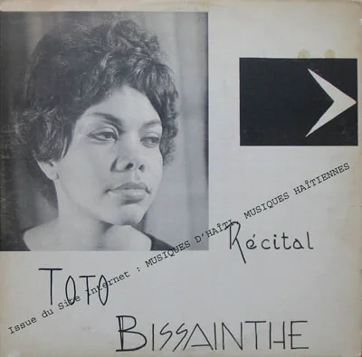 Pochette de « Récital » (Toto Bissainthe)