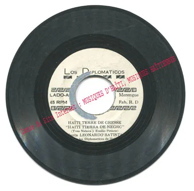 Pochette de « Los Diplomáticos de Haiti — Série 45 rpm » (Los Diplomáticos de Haiti)