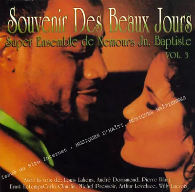Pochette de « Super Ensemble Nemours Jean-Baptiste » (Souvenirs des Beaux Jours)