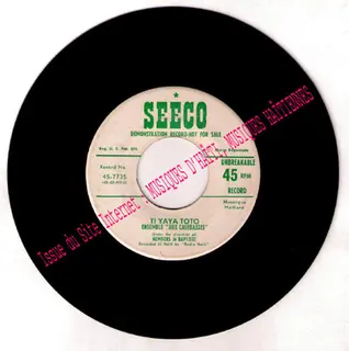 Pochette de « Ti Yaya Toto / Femme St. Marc » (Ensemble Nemours Jean-Baptiste)
