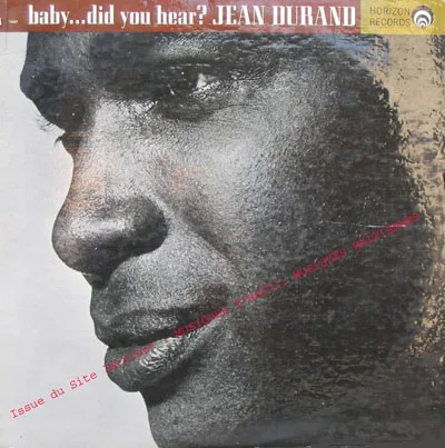 Pochette de « Baby ... Did You Heart? » (Jean Durand)