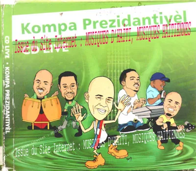 Pochette de « Live 3 Cds » (Michel Martelly)