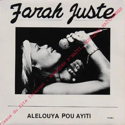 Pochette de « Alelouya Pou Ayiti » (Farah Juste)