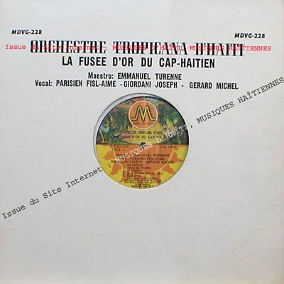 Pochette de « La Fusee D'Or Du Cap-Haitien » (Orchestre Tropicana)