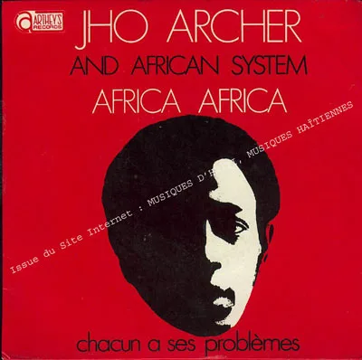 Pochette de « Africa Africa » (Jho Archer)