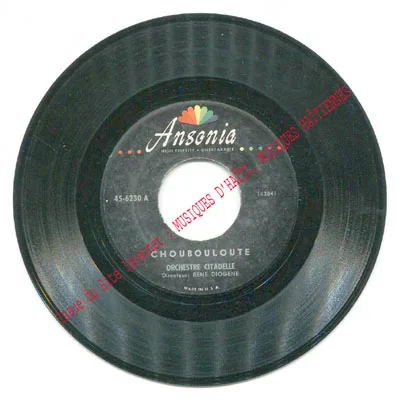 Pochette de « L'Orchestre Citadelle — Série 45 rpm Disque 1 » (L'Orchestre Citadelle)