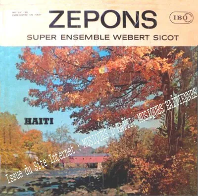 Pochette de « Zepons » (Super Ensemble Webert Sicot)