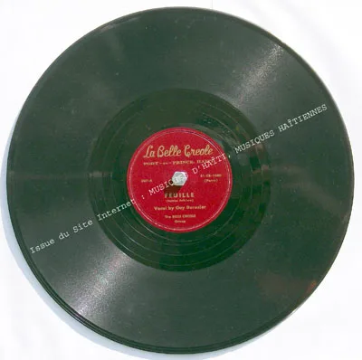 Pochette de « The Belle Creole Group (titre à vérifier) » (The Belle Creole Group)